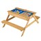 3 In 1 Kids Picnic Table Wooden Outdoor Water Sand Table W/ Play Boxes